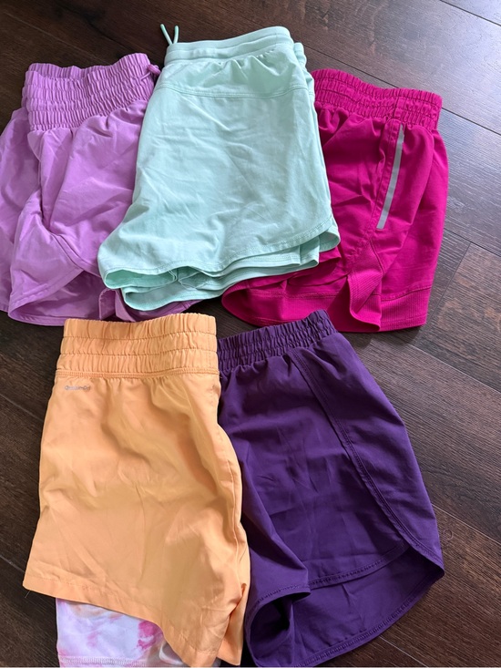 all in motion Pants - all in motion Women’s Athletic Shorts - Mint, Magenta, Lilac, Peach, Purple